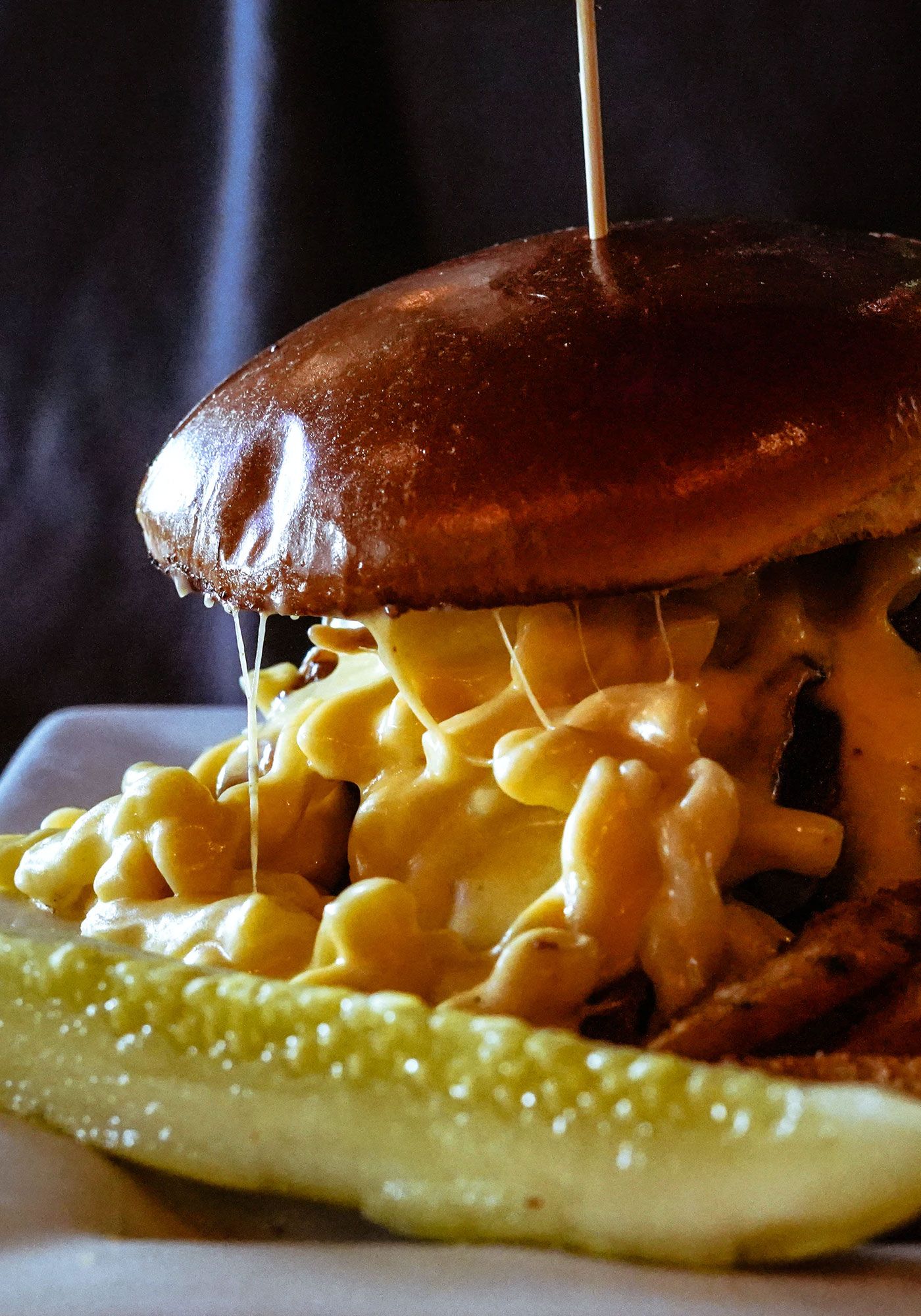 The Mac’n’Cheese Burger The Mac'n'Cheese Burger