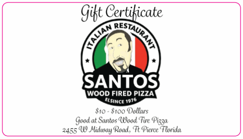 Santos Gift Certificate