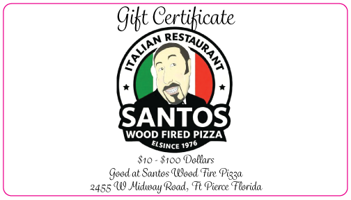 Santos Gift Certificate